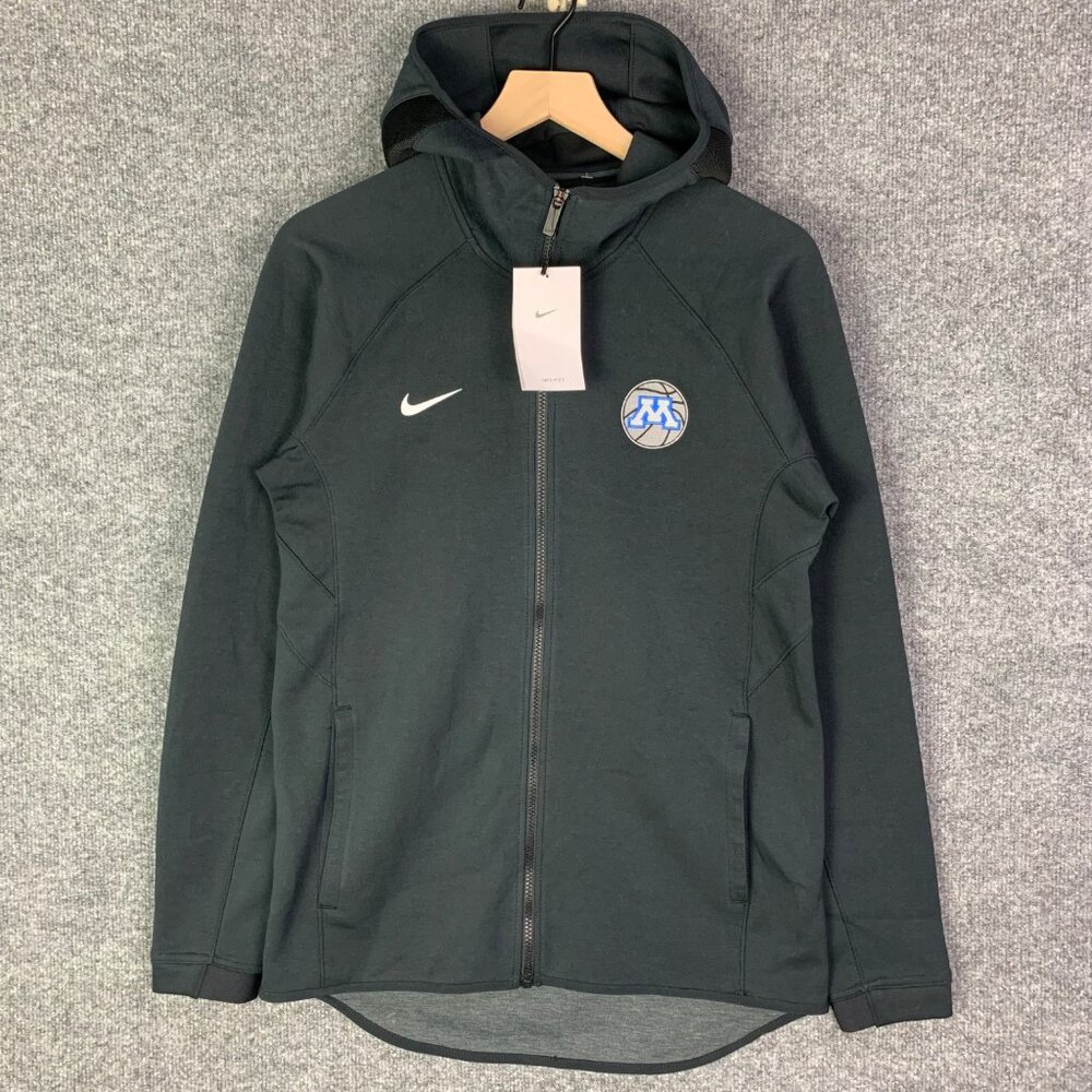 NWT Nike Dri-FIT Men S Full Zip Hoodie Basketball‎ Jacket Minnesota Basketball